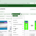 Filtre par type de document